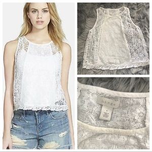 White Lace Top